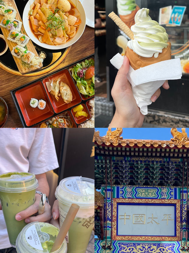Exploring the foods in Chinatown, London