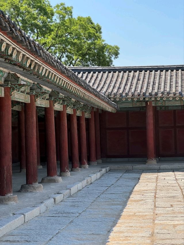 단청 사이로 걷는 여유