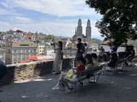 【リンデンホフの丘（Lindenhof）｜チューリッヒ旧市街を一望できる絶景スポット】