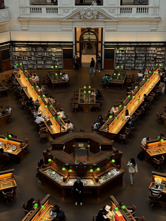 State Library Victoria ห้องสมุดสุดฮิตในเมลเบิร์น