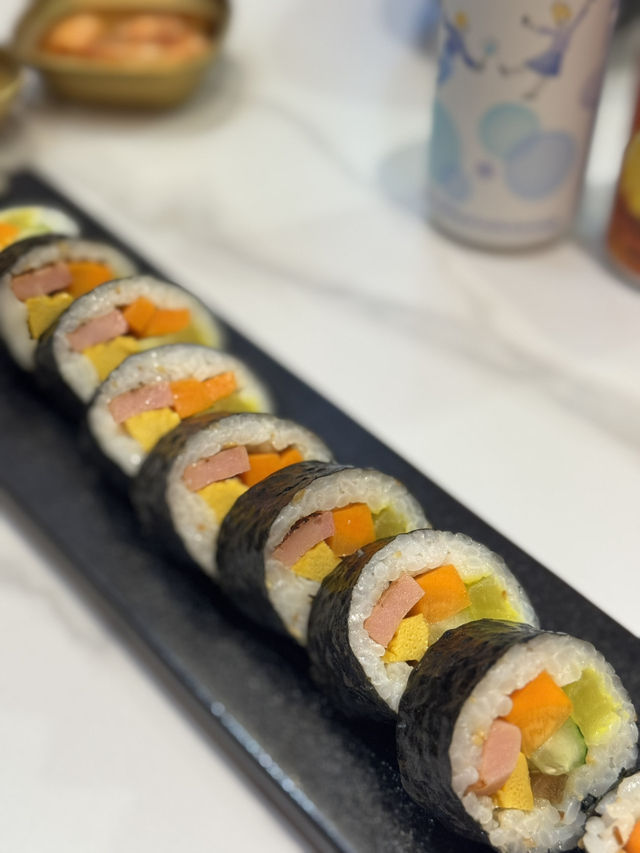 抵食二人餐 烤牛肉粉絲 紫菜包飯@SUN HARU