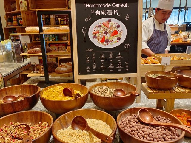 上海新天地安達仕酒店，薈食廳KitchenStudios早餐