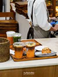 BASKET คาเฟ่ในสวนเขียวขจีย่านหทัยราษฎร์ 