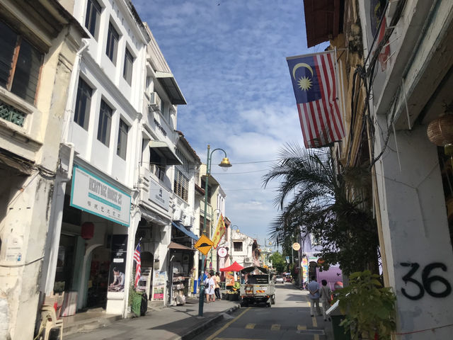 馬來西亞-老建築散策 檳城喬治市的街角時光
