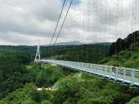Mishima Skywalk: A Cloudy View from Japan's Longest Suspension Bridge ☁️🚶‍♀️