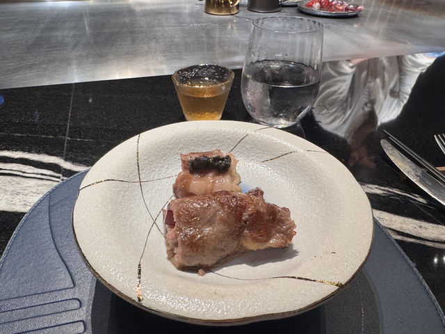 【新莊美食】旨醞鐵板料理｜高樓夜景佐極致海陸饗宴