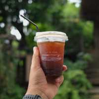 คาเฟ่บ้านไม้สุดอบอุ่น วิวสวยสุดฮีลใจ #น่าน 🥤⛰️🍃