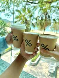 ร้านกาแฟบรรยากาศดีริมชายหาดRepulse Bay