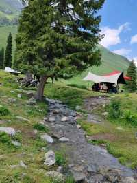 Majestic Beauty of Mengteke Ancient Road in Tangbula, Nilk County