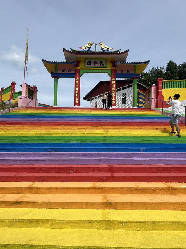 🌈 Rainbow Steps to Serenity: A Hidden Temple in KKB