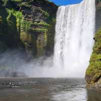 Skógafoss – “Iceland’s Thunderous Curtain of Mist”