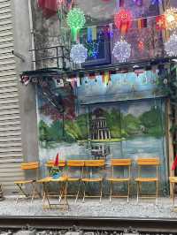🚂✨ Hanoi Train Street – ถนนรถไฟกลางเมือง ✨🚂