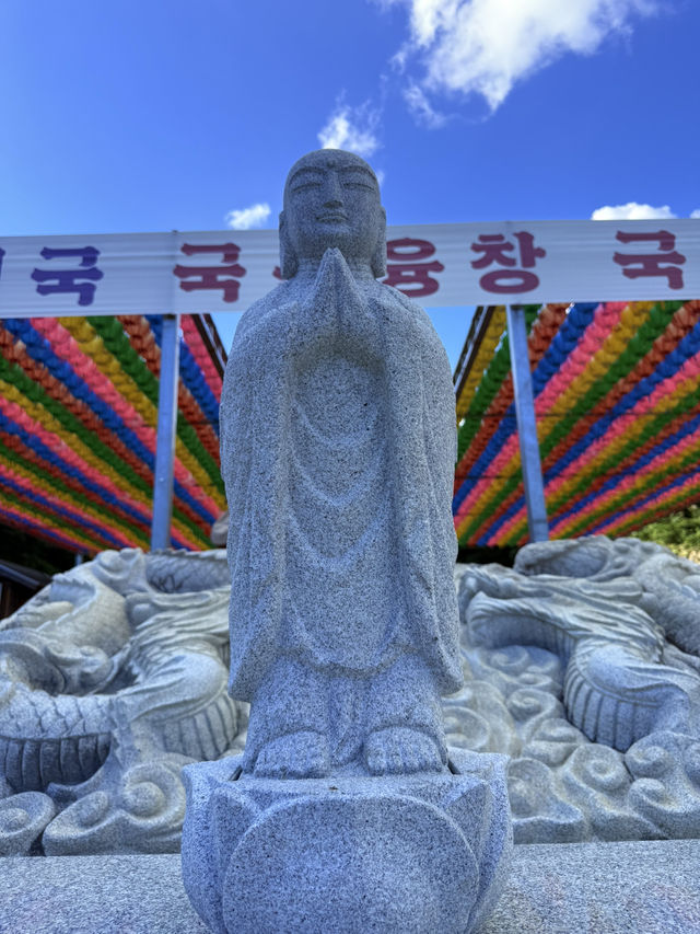 大邱｜盧泰愚題字的南北韓統一大佛 供奉緬甸捐贈佛陀舍利
