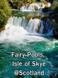 Fairy Pools, Isle of Skye Scotland