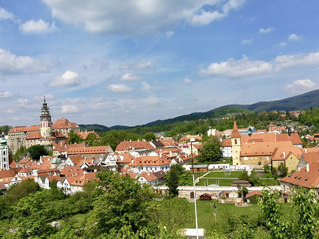 Western Charm View🏛️ Plášťový Most – The Cloak Bridge of Český Krumlov 