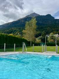 beautiful Alpine valley