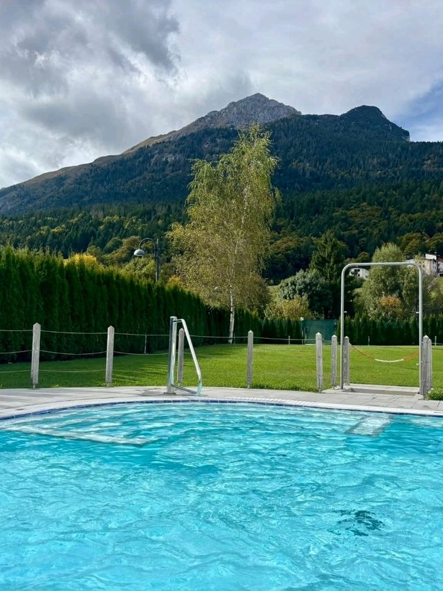 beautiful Alpine valley