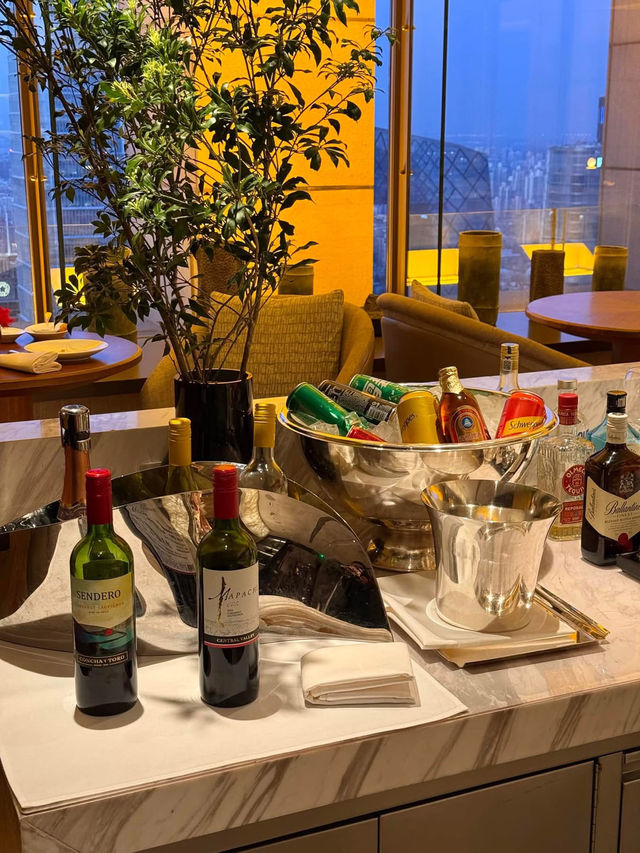 Club Lounge โรงแรม Park Hyatt Beijing 