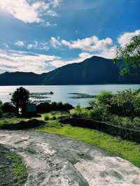 Morning Serenity at Batur Lake 🌄✨