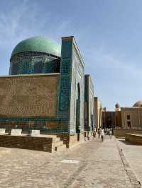 Walk Through the Blue-Tiled Wonder of Shah-i-Zinda ✨