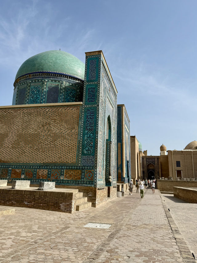 Walk Through the Blue-Tiled Wonder of Shah-i-Zinda ✨