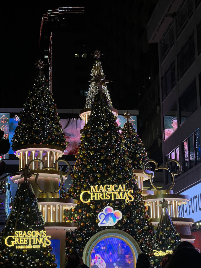 ที่ถ่ายรูปช่วงคริสมาสต์ใน ฮ่องกง ที่จิมซาจุ่ย 