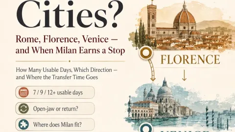 Panduan Menyusun Rute Italia untuk Pemula: Pilih 2, 3, atau 4 Kota? — traveler post in Emilia-Romagna