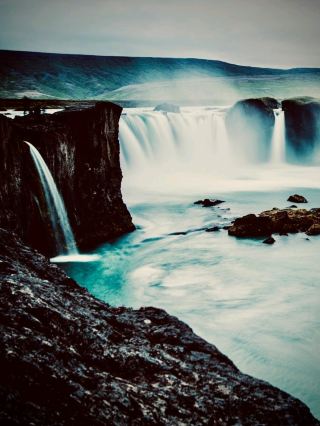 Iceland Westfjords Þingeyri Mossy Dynjandi Waterfall Foresteasytravelpost