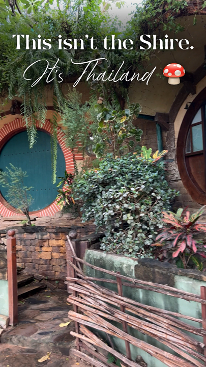 This Isn’t the Shire. It’s Thailand 🍄✨