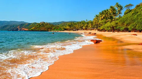 Salty air, golden hour hues, and slow mornings by the shore— — traveler post in Goa