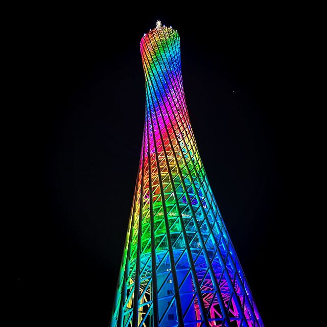 🌈💫 STUNNING Canton Tower in Guangzhou!