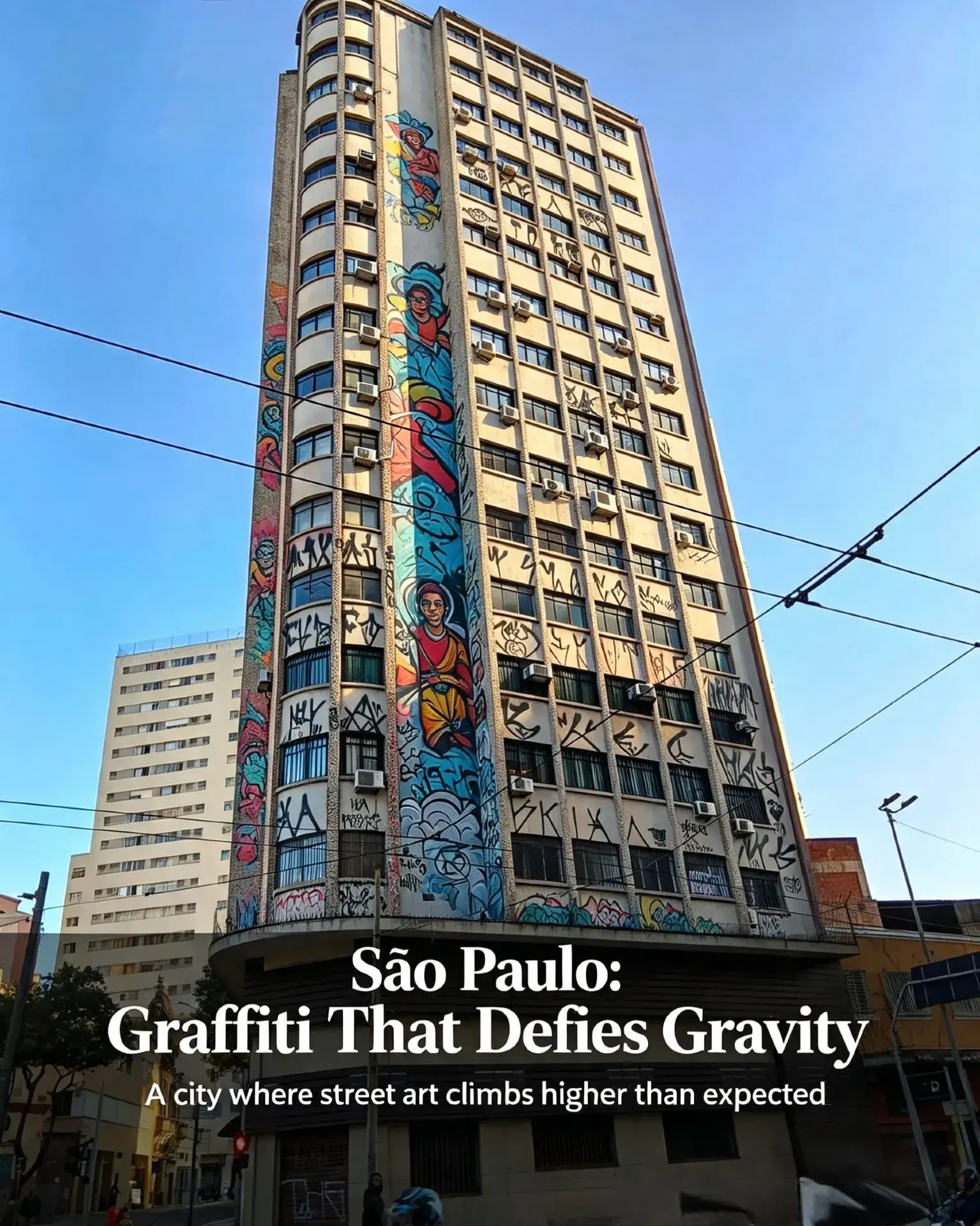 São Paulo: Graffiti That Defies Gravity 🚀