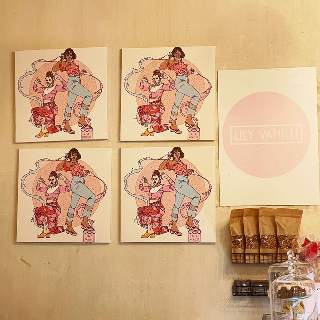 【ジョージア🇬🇪/かわいいがたくさん集まったカフェ🧁☕️】