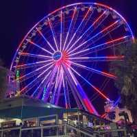 SkyWheel Myrtle Beach at night 🇺🇸