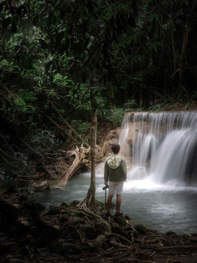 Huai Mae Khamin Waterfall 🌿