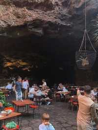 The stunning Jameos Del Agua in Lanzarote.  