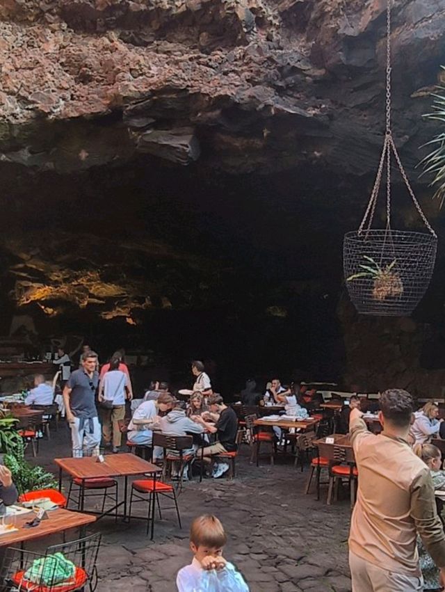 The stunning Jameos Del Agua in Lanzarote.  