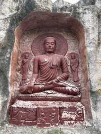 Surreal cave temple experience