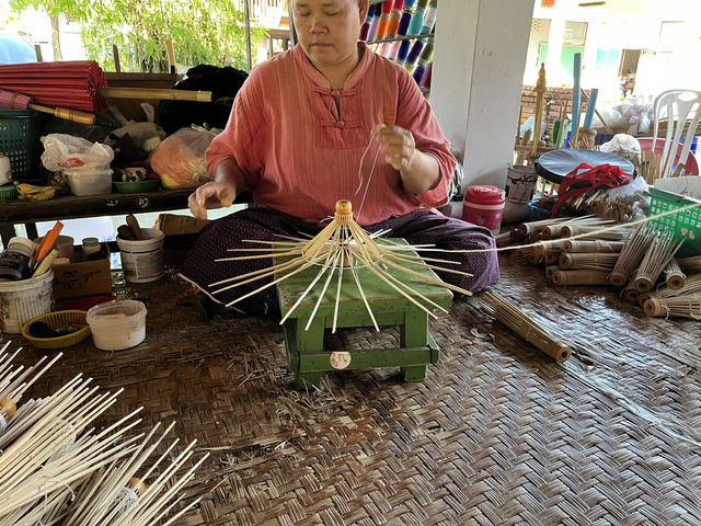 Bo Sang Umbrella Making Centre – A Colorful Handicraft Tradition  