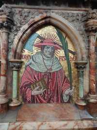 A Pillar of Memory – Mosaic Art at The Holy Name Church