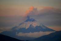 Ecuador's volcano has been in a continuous state of activity.