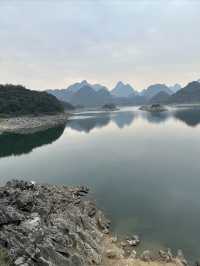 清遠桃花湖邊的小悠閒，民宿悠然靜謐