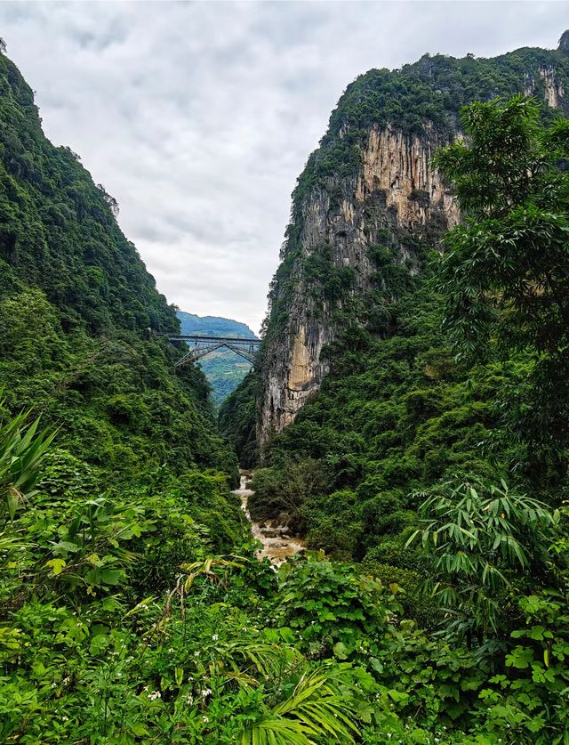 滇越鐵路  人字橋