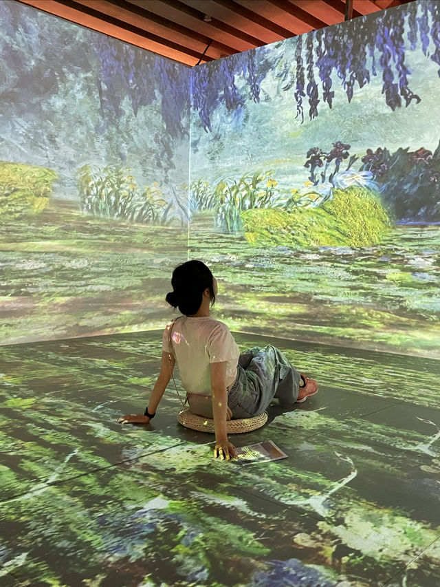 印象莫奈巡展來成都了！沉浸式展區超出片！
