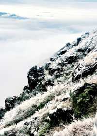 不用出廣東也可以看的絕美霧凇雪景—金子山，不來你一定會後悔的