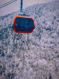 庐山冬日看雪