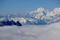 觀雪山、雲海的最佳位置——牛背山