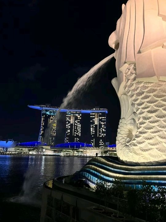 Iconic Merlion Park Singapore🇸🇬♥️