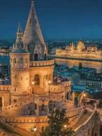 Stunning Castle in Budapest Hungary😍❤️