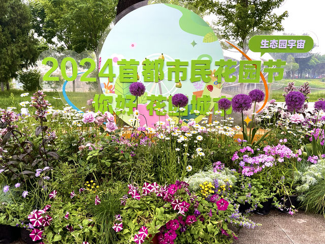 夏日繁花 2024首都市民花園節 龍潭中湖公園
